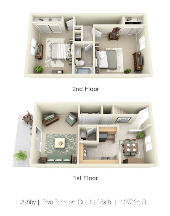 Floor Plans - Westminster Apartments